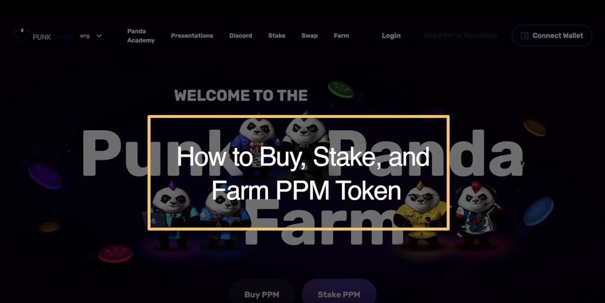How to Buy, Stake, and Farm PPM Token